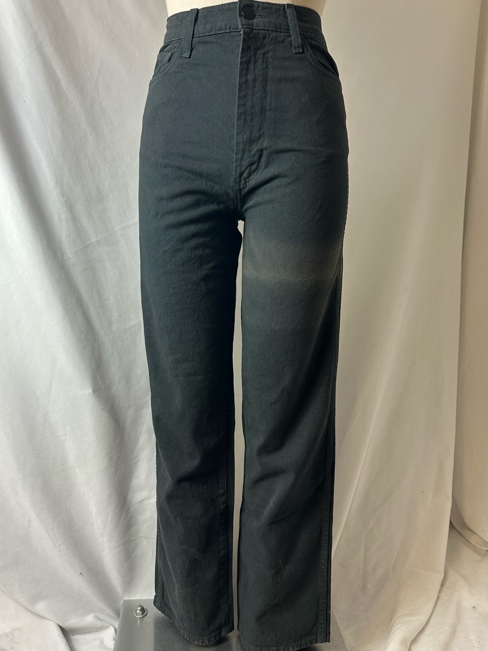 OZMA Black Straight Leg Pants